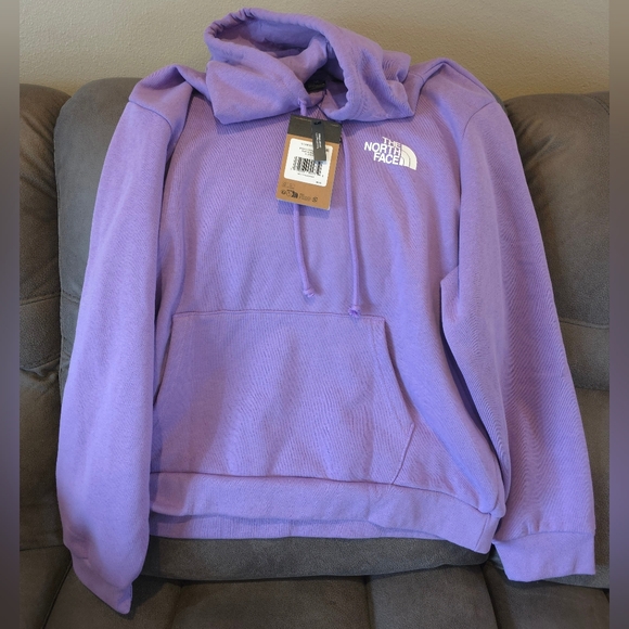 The North Face Sweaters - The North Face Lavender Pullover Hoodie
